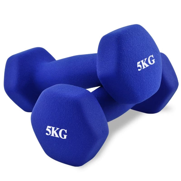 B&G Dumbbell ดัมเบล ดัมเบลยาง ยกน้ำหนัก แพ็คคู่ (2 ชิ้น) รุ่น Q304