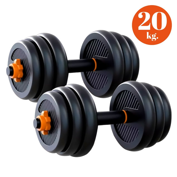 B&G Dumbbell ดัมเบล พร้อมแกนบาร์เบล เคตเทิลเบล รุ่น Q310