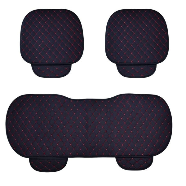 ACE Car Seat Cushion เบาะรองนั่งในรถยนต์ 3 ชิ้น หุ้มหนัง PU รุ่น 1716